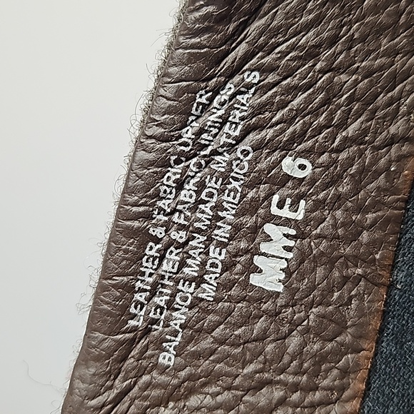 Born Kore Nubuck Leather & Wool Brown Buckle Detail Side Zip Mid Calf Boot - Picture 16 of 16